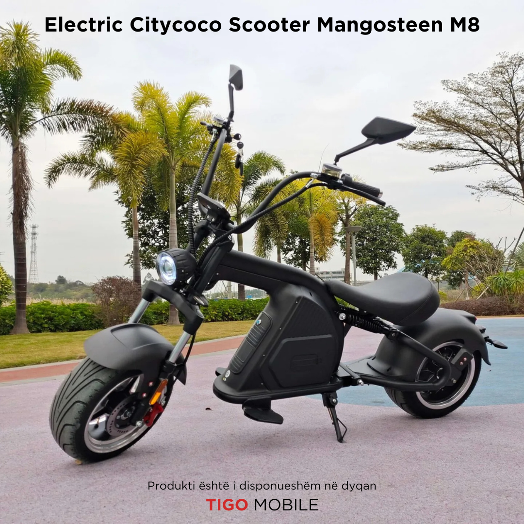 Mangosteen M8 – Motorr Elektrike CityCoco për Udhëtime Urbane
