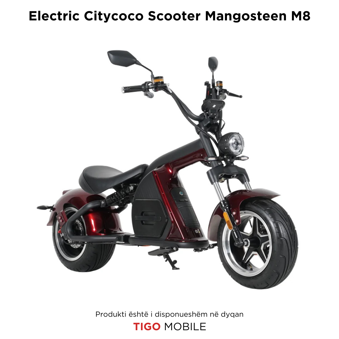 Mangosteen M8 – Motorr Elektrike CityCoco për Udhëtime Urbane