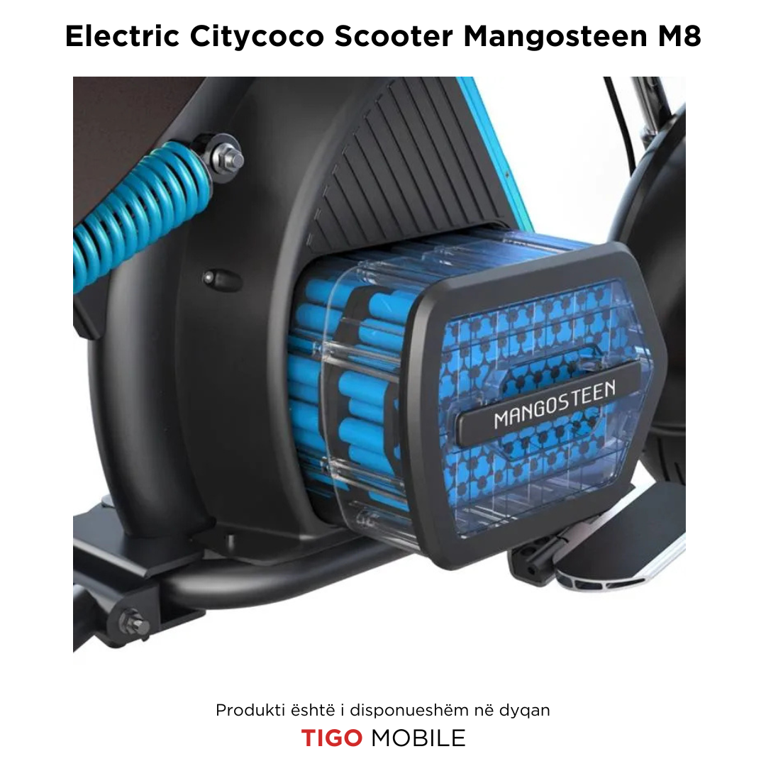 Mangosteen M8 – Motorr Elektrike CityCoco për Udhëtime Urbane