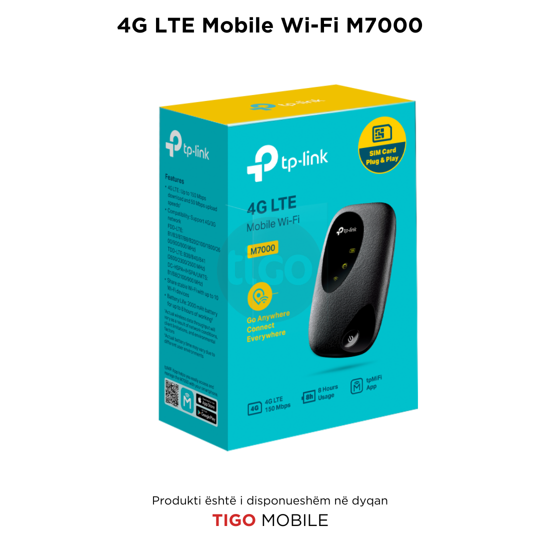 4G LTE Mobile Wi-Fi - M7000