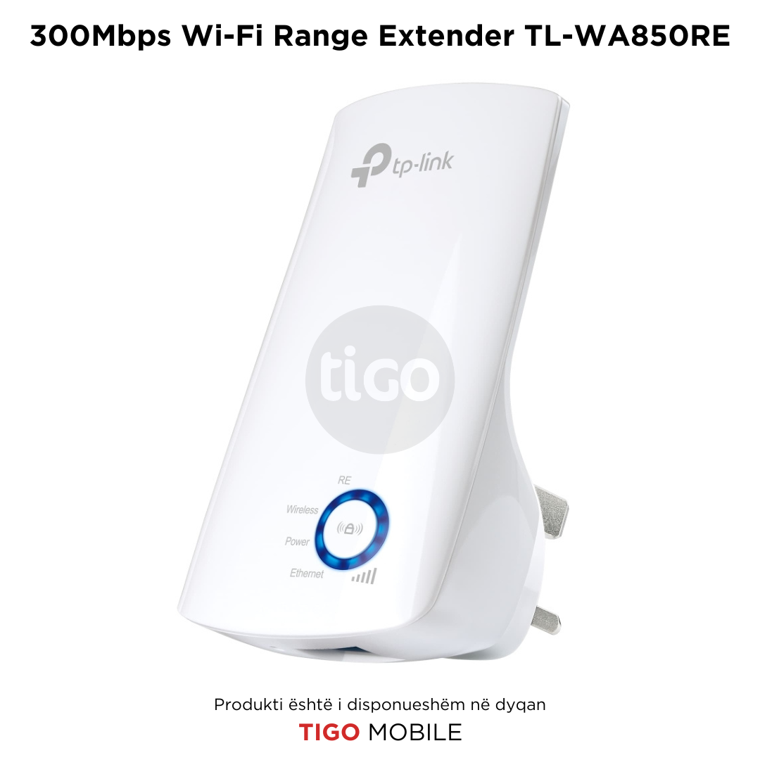 TP-LINK 300Mbps Wi-Fi Range Extender - Access Point TL-WA850RE