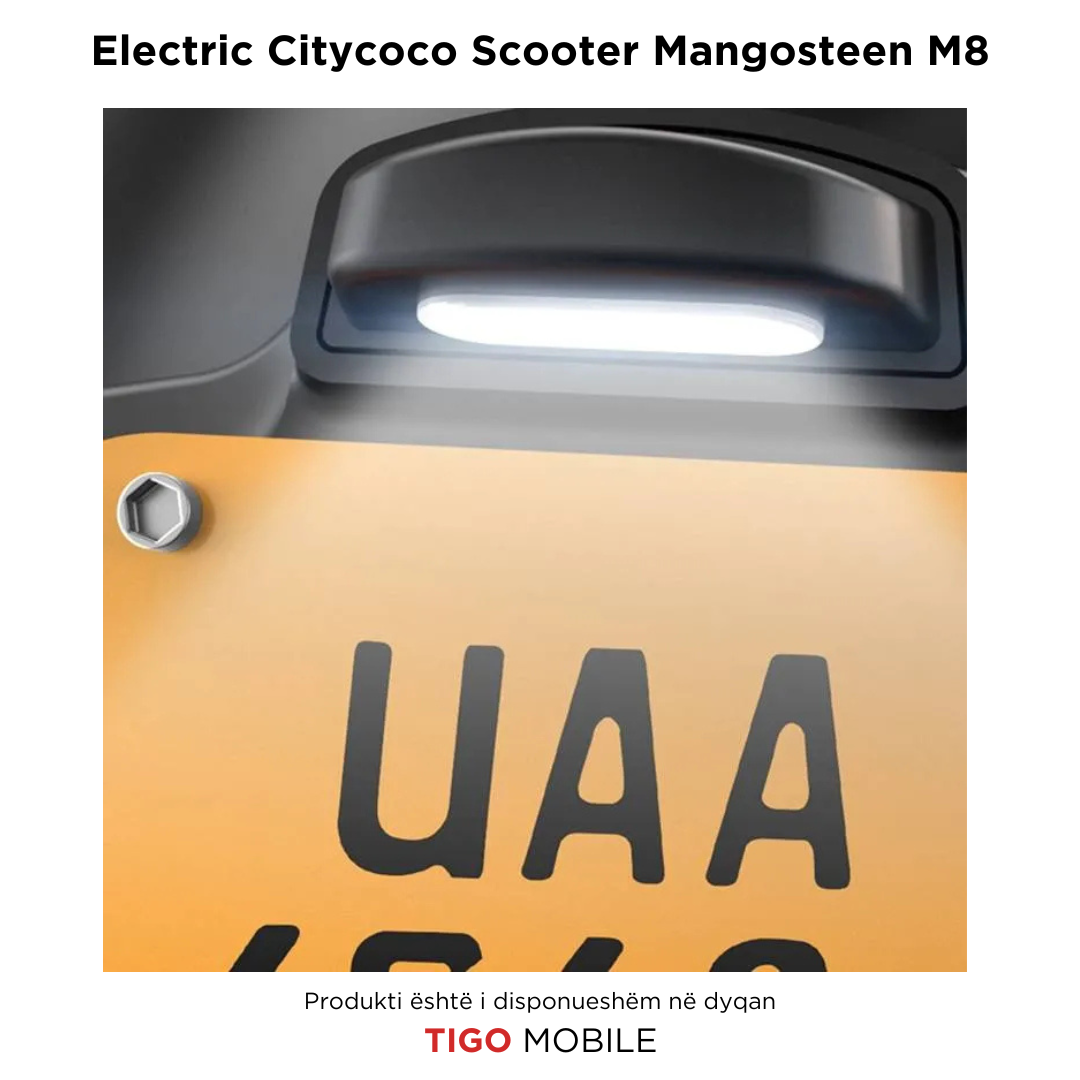 Mangosteen M8 – Motorr Elektrike CityCoco për Udhëtime Urbane