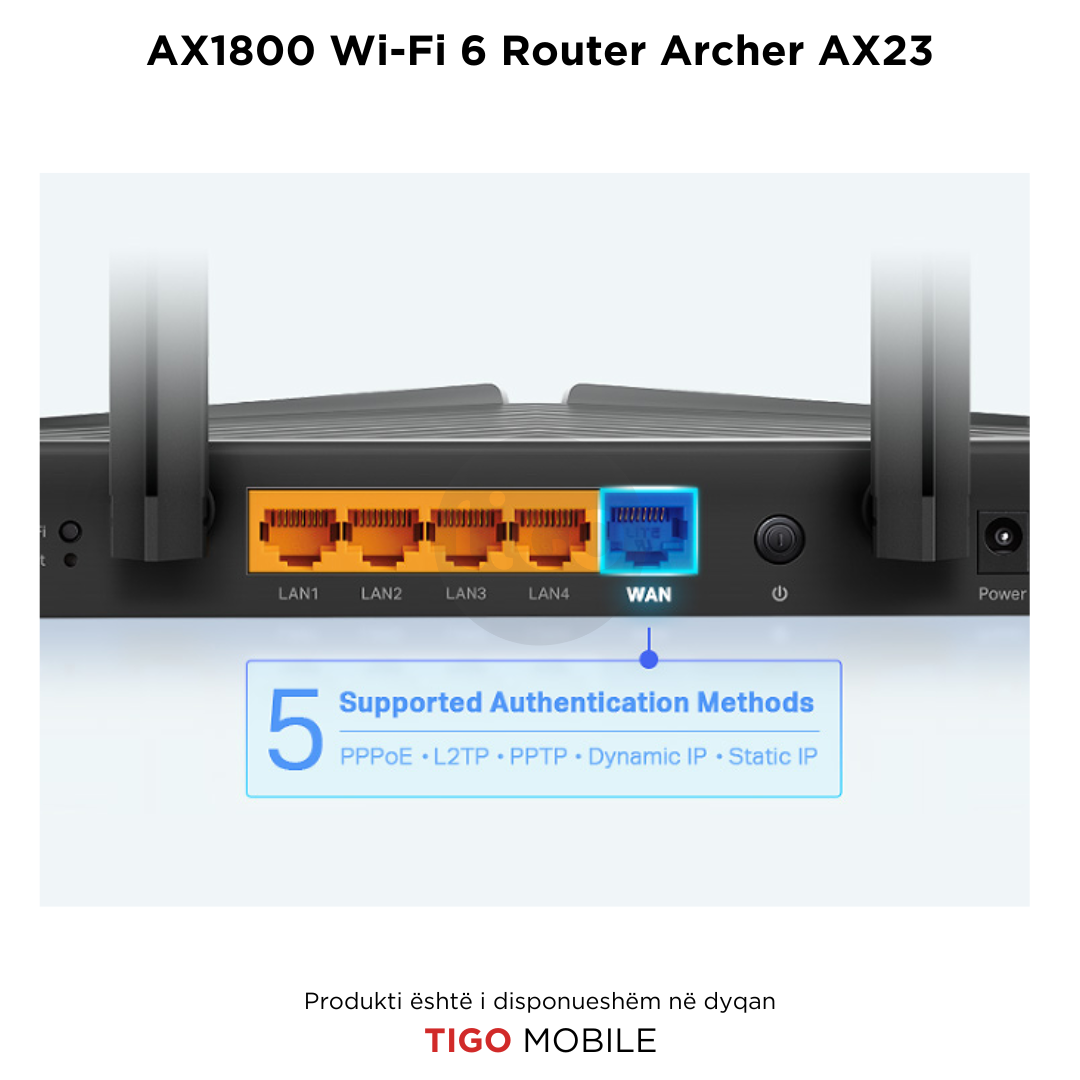 AX1800 Wi-Fi 6 Router Archer AX23 | TP-LINK