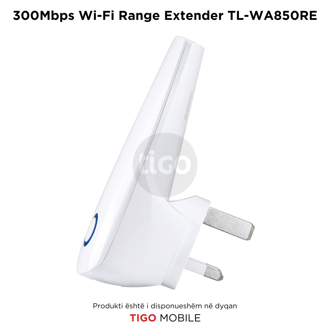 TP-LINK 300Mbps Wi-Fi Range Extender - Access Point TL-WA850RE