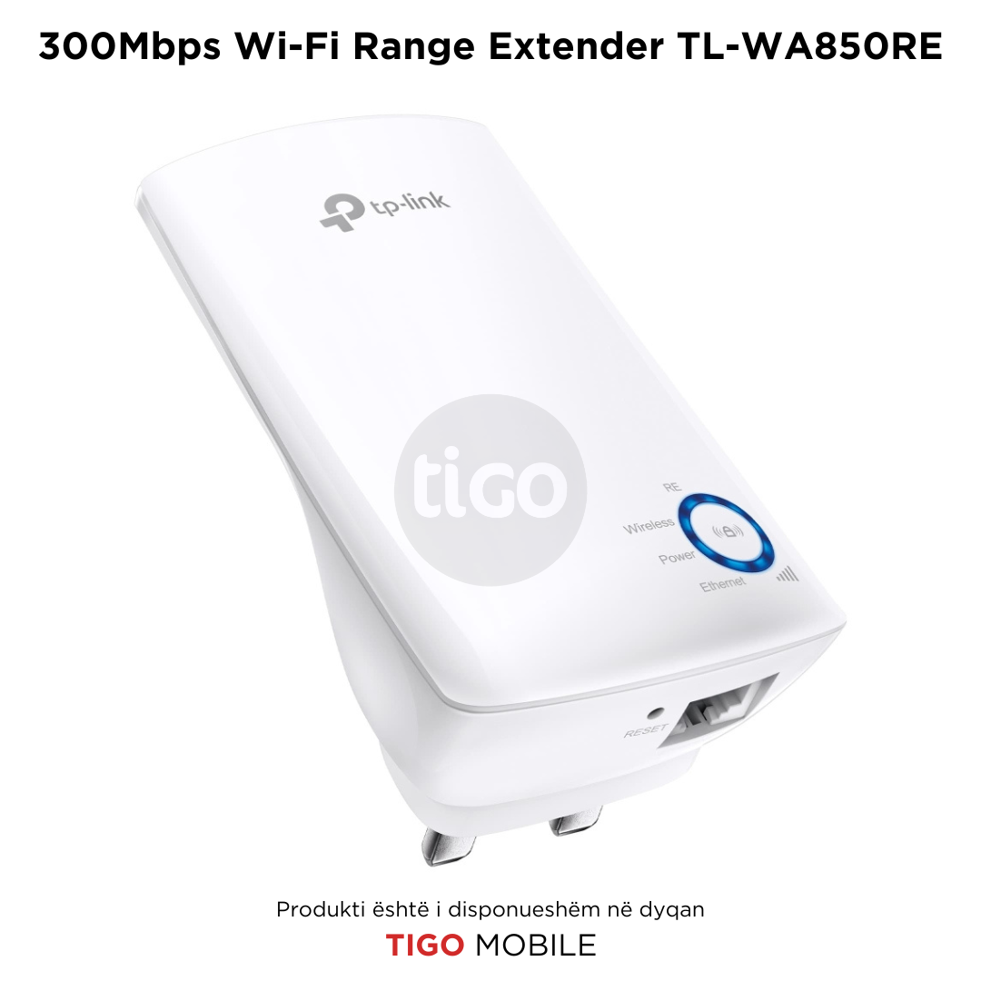 TP-LINK 300Mbps Wi-Fi Range Extender - Access Point TL-WA850RE