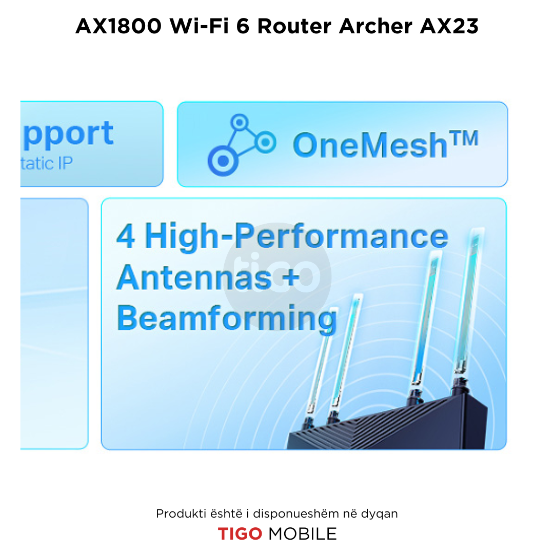 AX1800 Wi-Fi 6 Router Archer AX23 | TP-LINK
