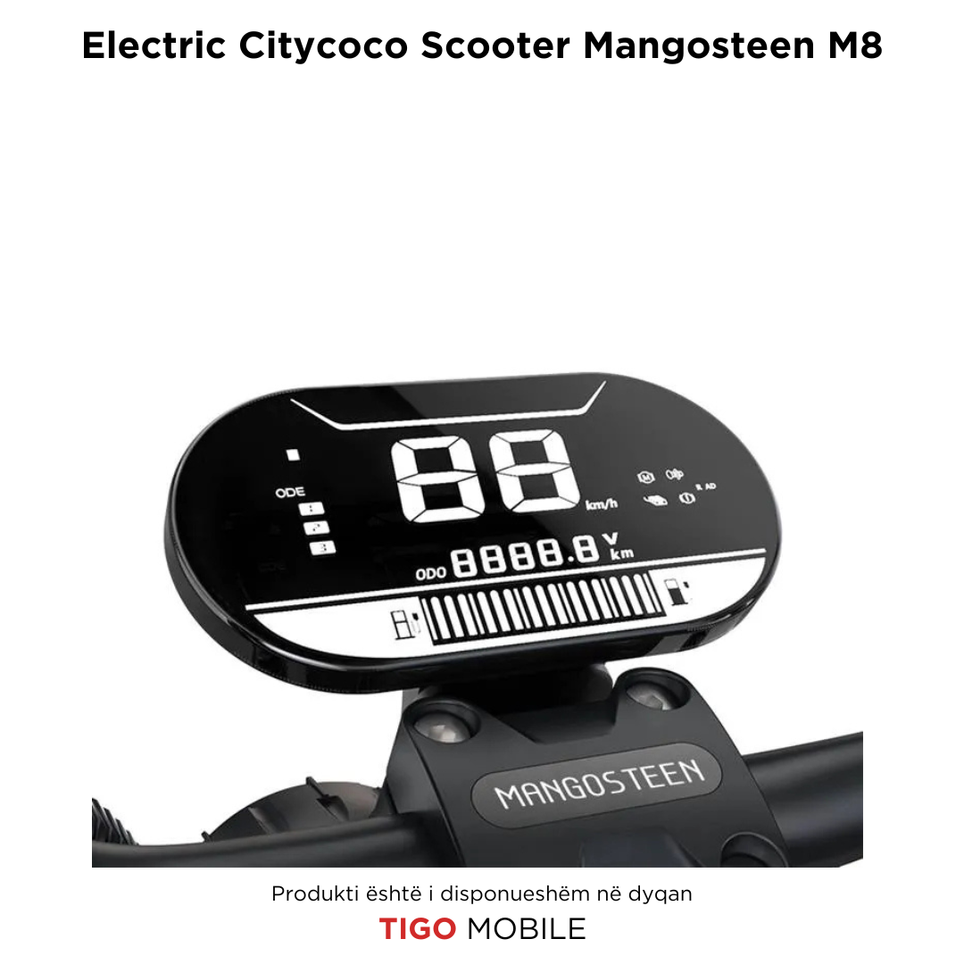 Mangosteen M8 – Motorr Elektrike CityCoco për Udhëtime Urbane