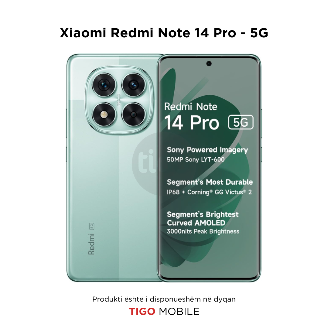 Redmi Note 14 Pro 5G - Tigo Mobile AL
