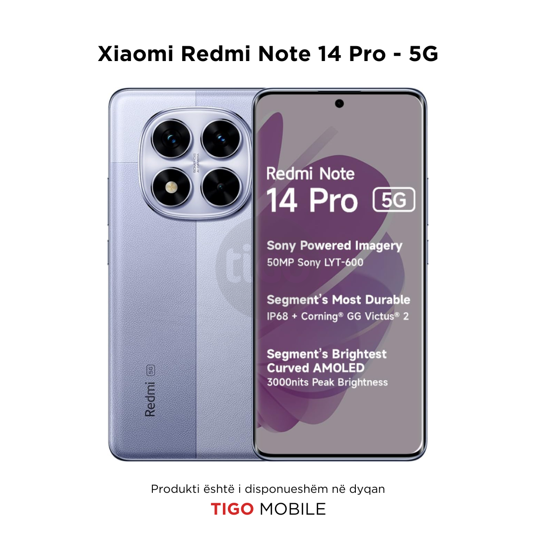 Redmi Note 14 Pro 5G - Tigo Mobile AL
