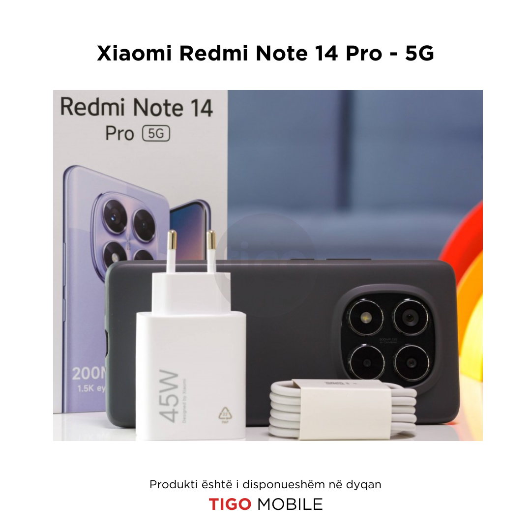 Redmi Note 14 Pro 5G - Tigo Mobile AL