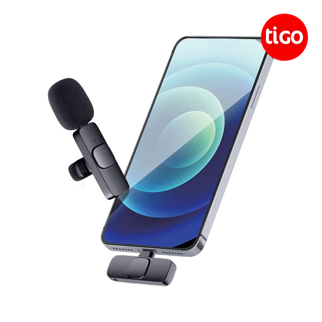 K9 Wireless Dual Microphone per Iphone & Android