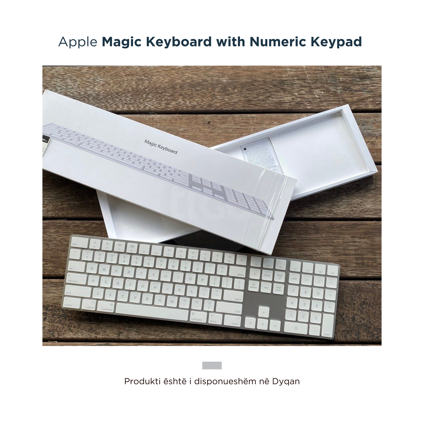 Apple Magic Keyboad with Numeric Keypad Org