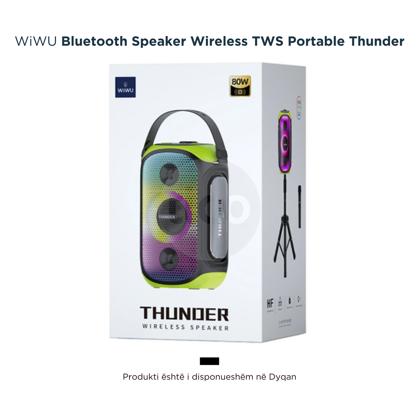 WiWU - Boks me Bluetooth - Thunder Speaker P20