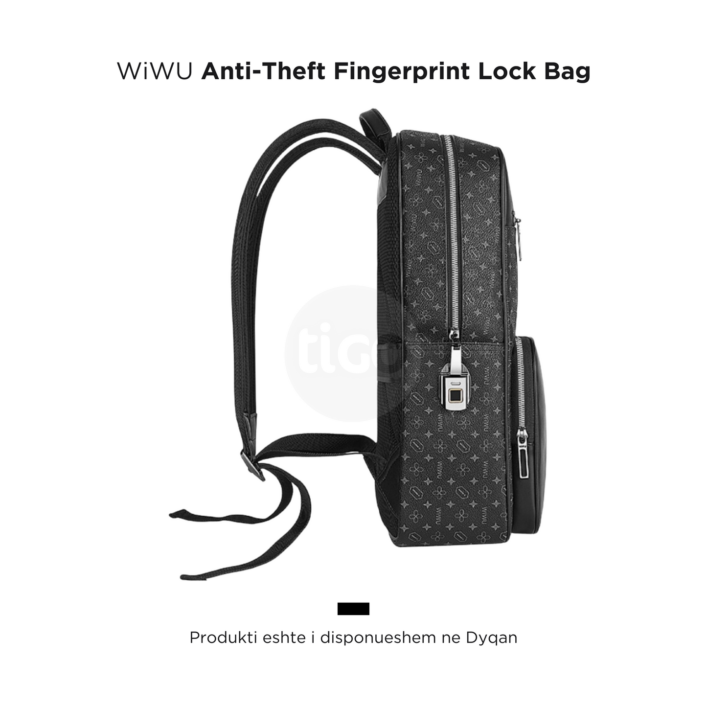 WiWU Cante Laptopi - Anti-Theft Fingerprint Lock Bag