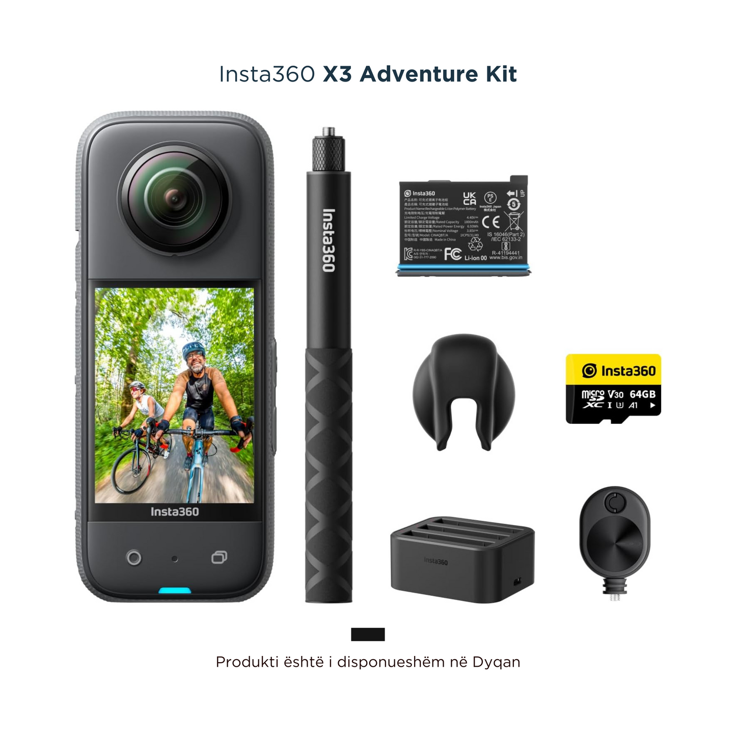 Insta360 X3 Adventure Kit