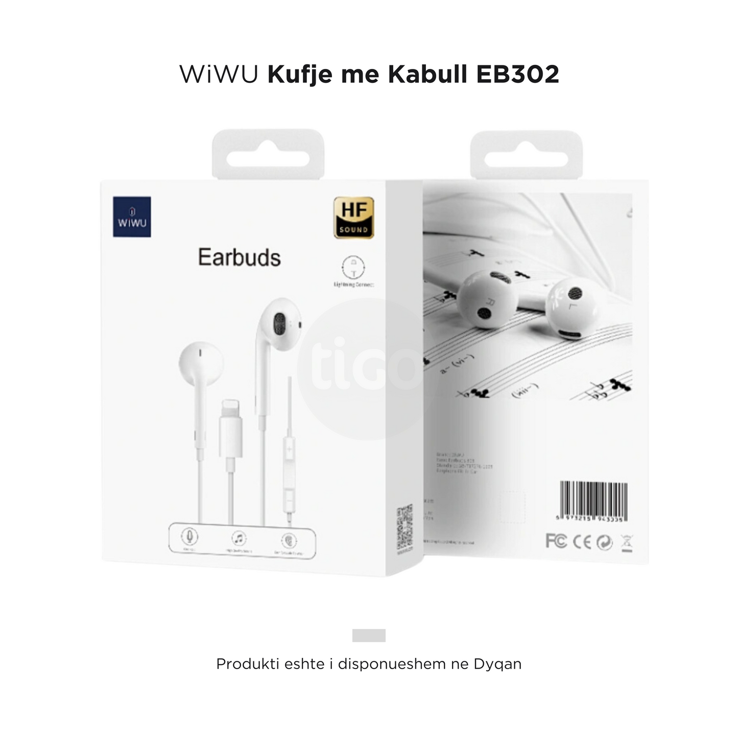 WiWU - Kufje me Fishe EB302