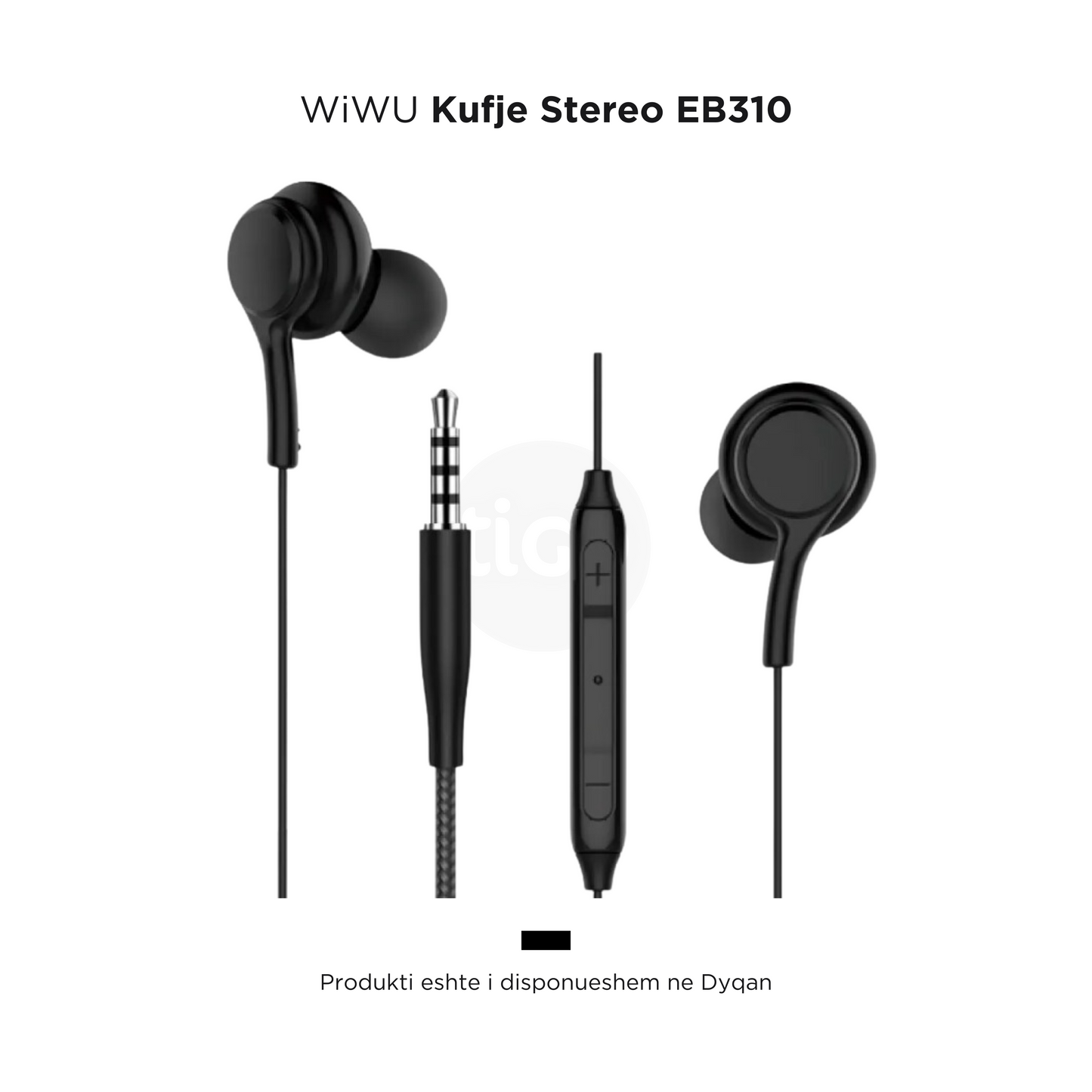WiWU - Kufje me fishe Stereo EB310