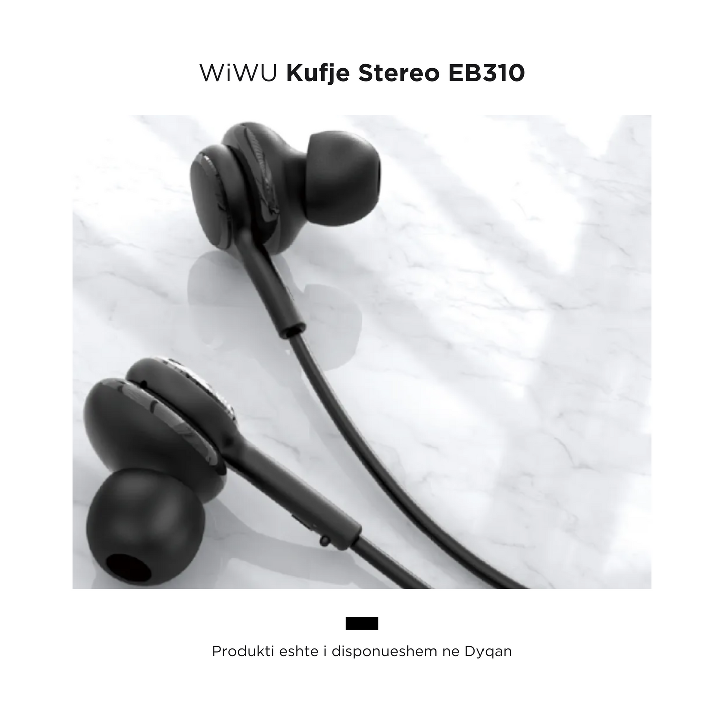 WiWU - Kufje me fishe Stereo EB310