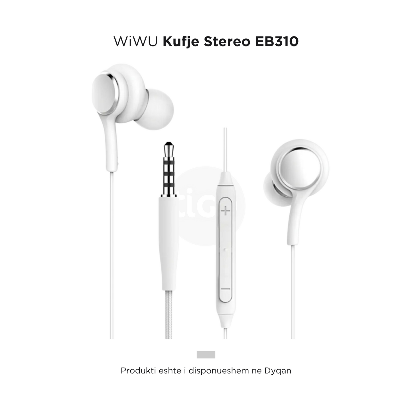 WiWU - Kufje me fishe Stereo EB310
