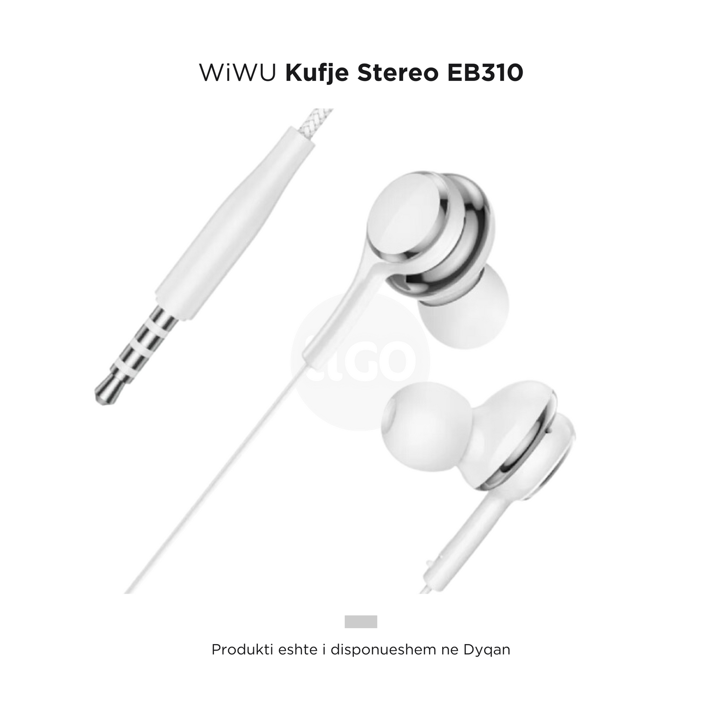 WiWU - Kufje me fishe Stereo EB310