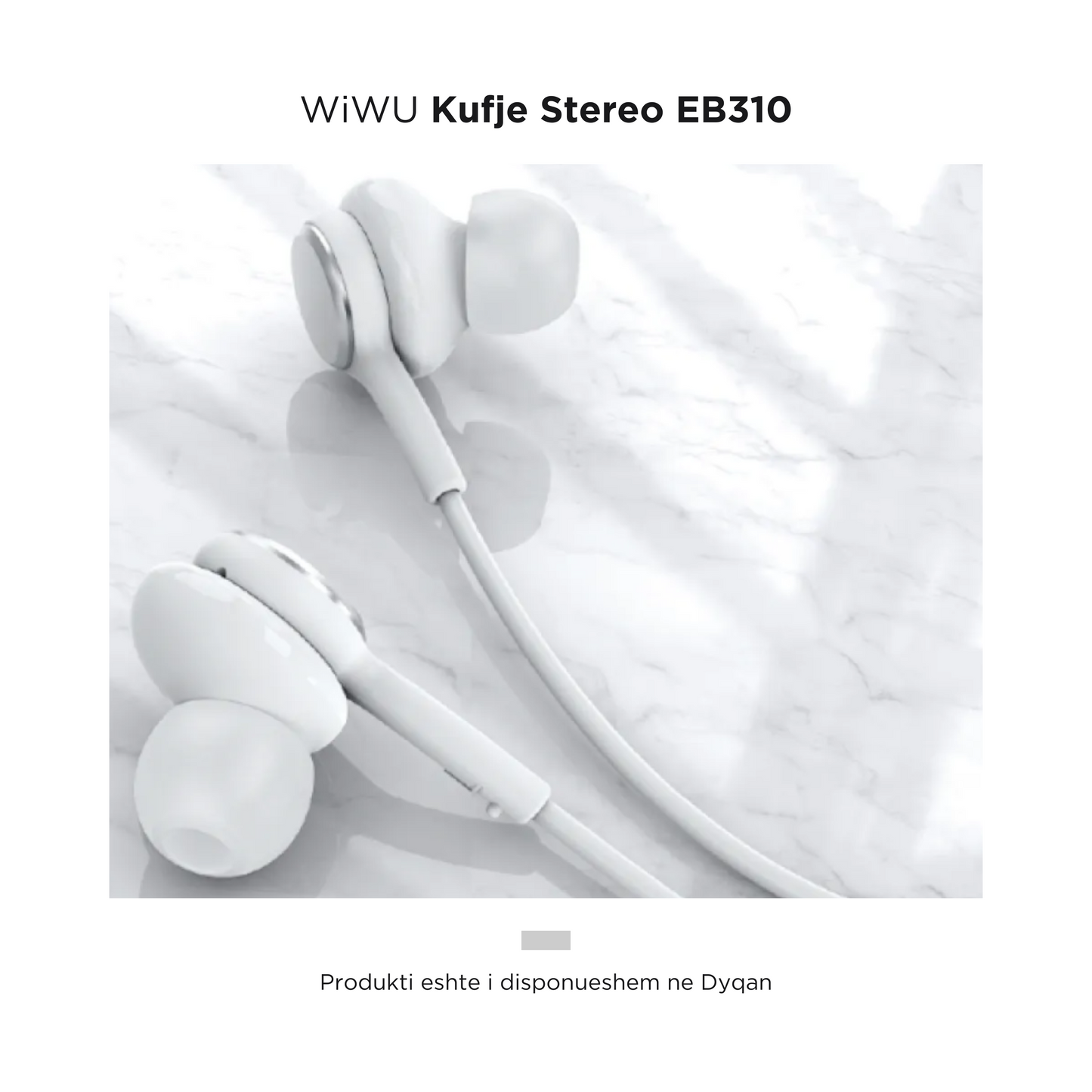 WiWU - Kufje me fishe Stereo EB310