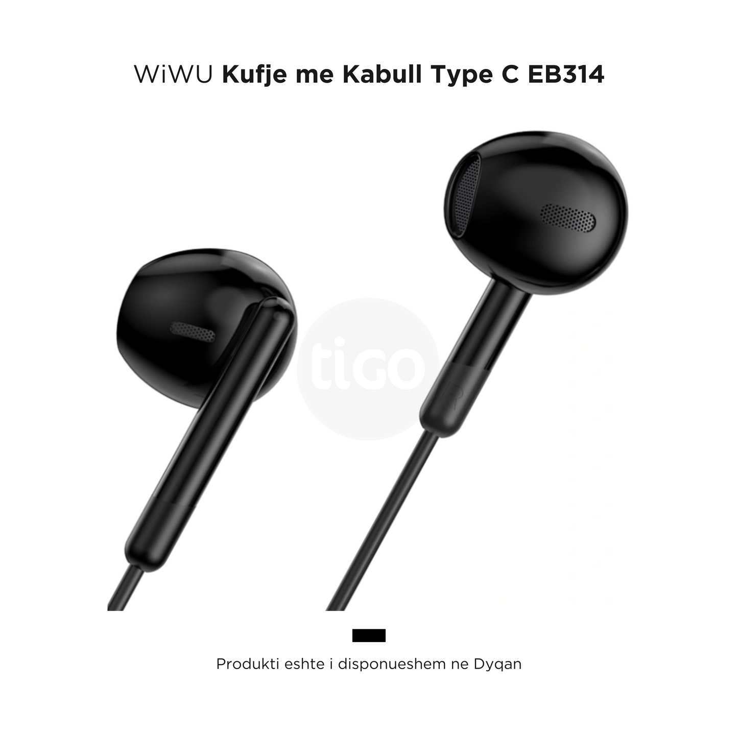 WiWU - Kufje me Kabull Type-C EB314