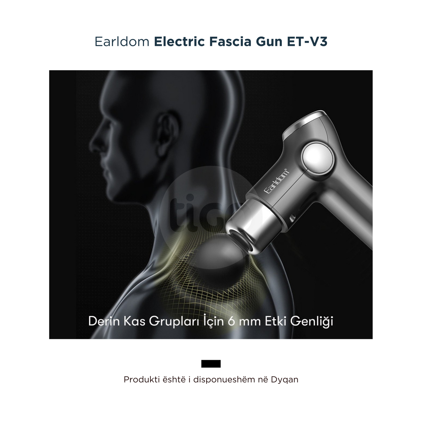 Masazhues Muskujsh - Electric Fascia Gun Earldom ET-V3