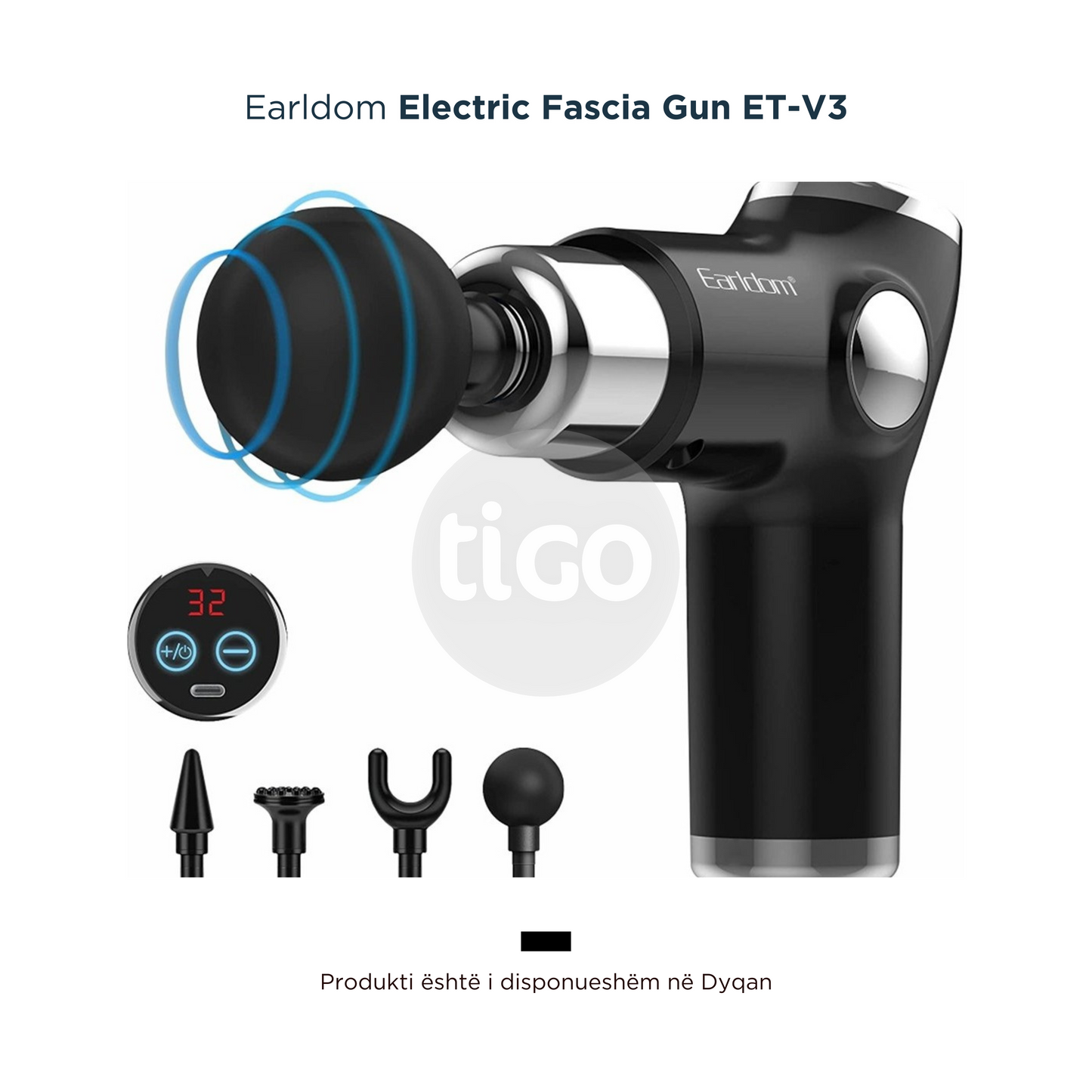 Masazhues Muskujsh - Electric Fascia Gun Earldom ET-V3