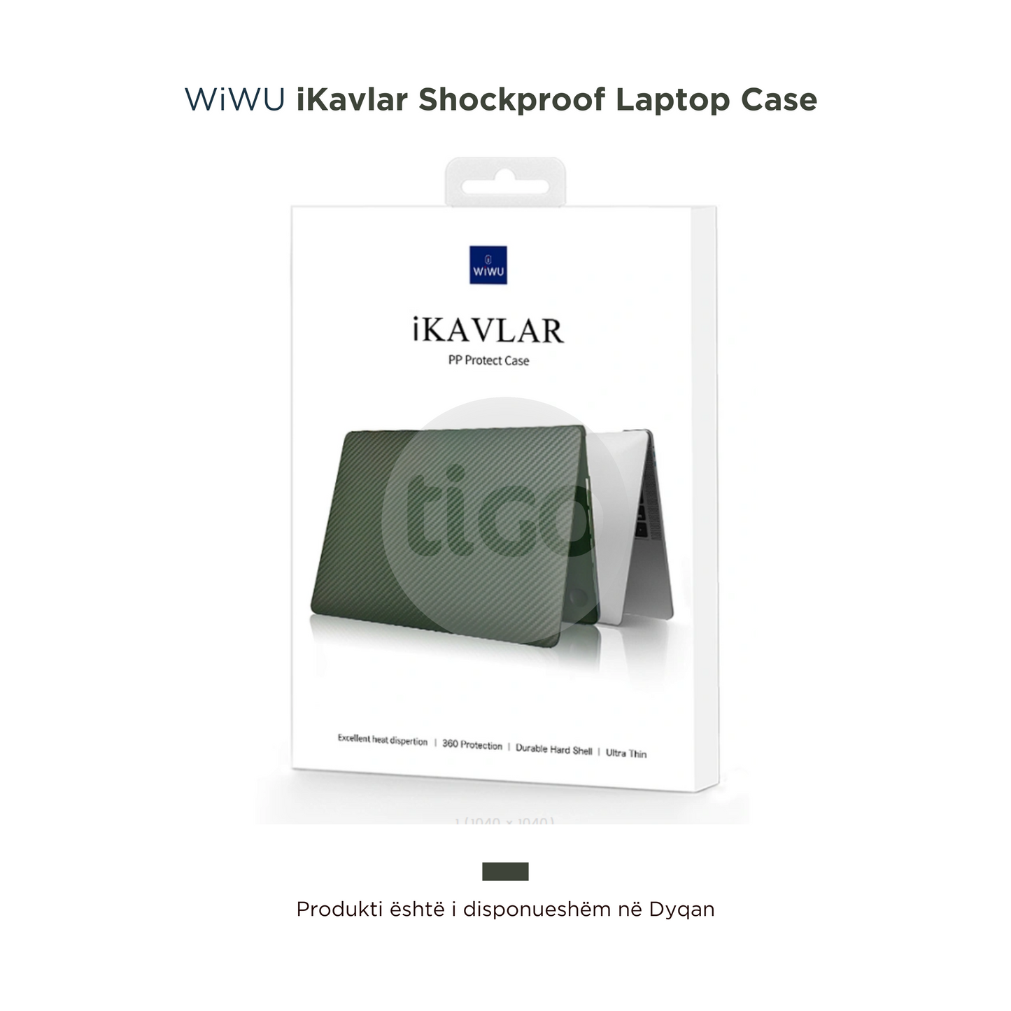 WiWU - Mbrojtese Laptopi Karbon | Protect Case 13.3