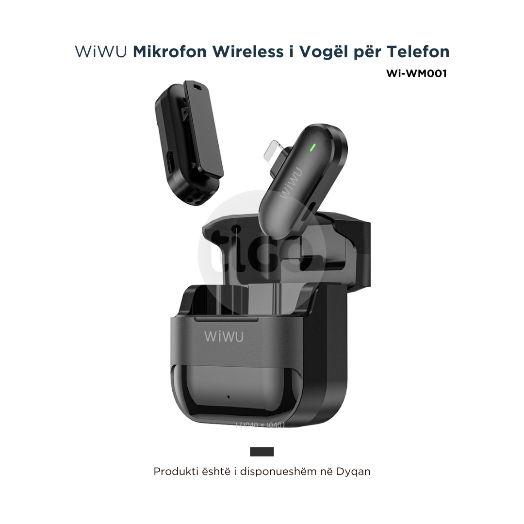 WiWU - Mikrofon per Telefon - Portativ Solo | Wi-WM001