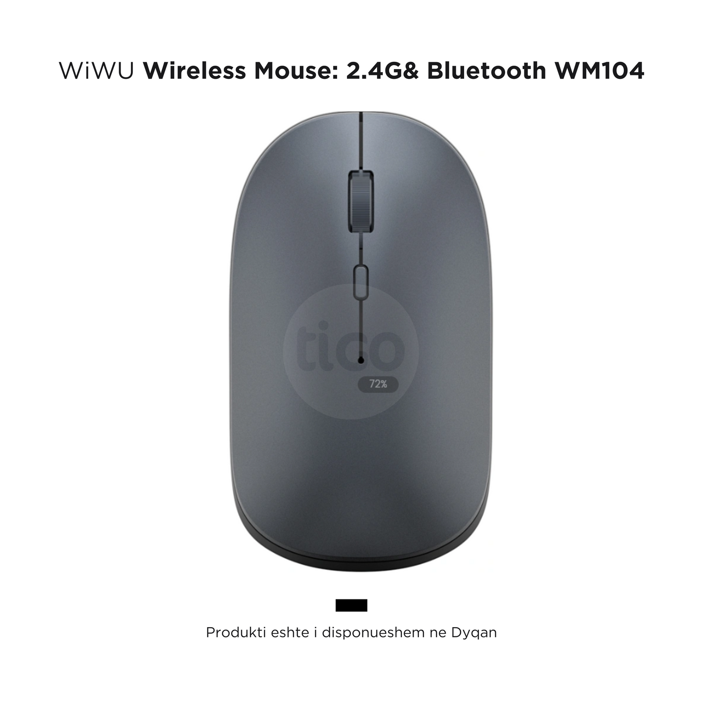 WiWU - Wireless Mouse 2.4G & Bluetooth - WM104
