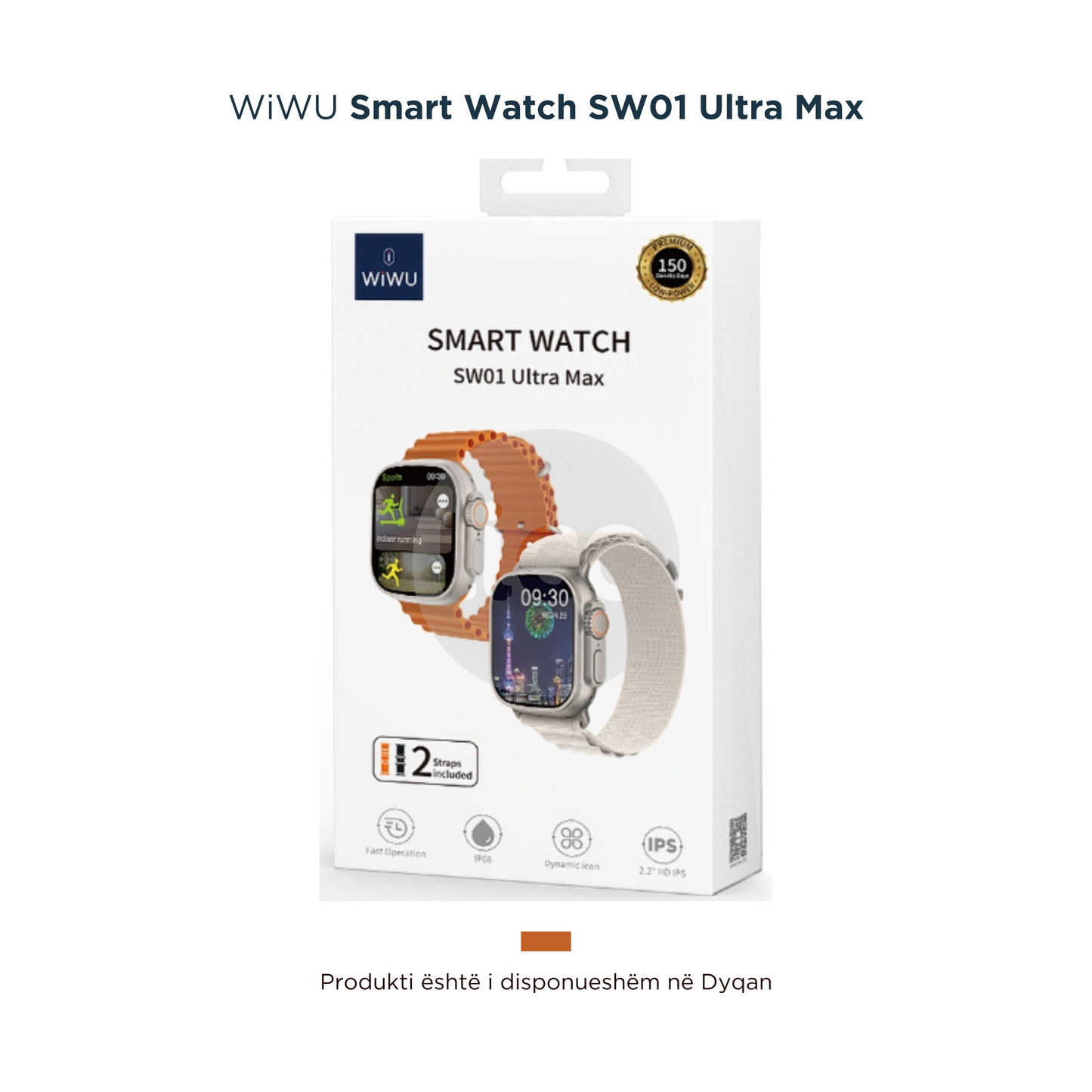 WiWU - Smart Watch SW01 Ultra Max