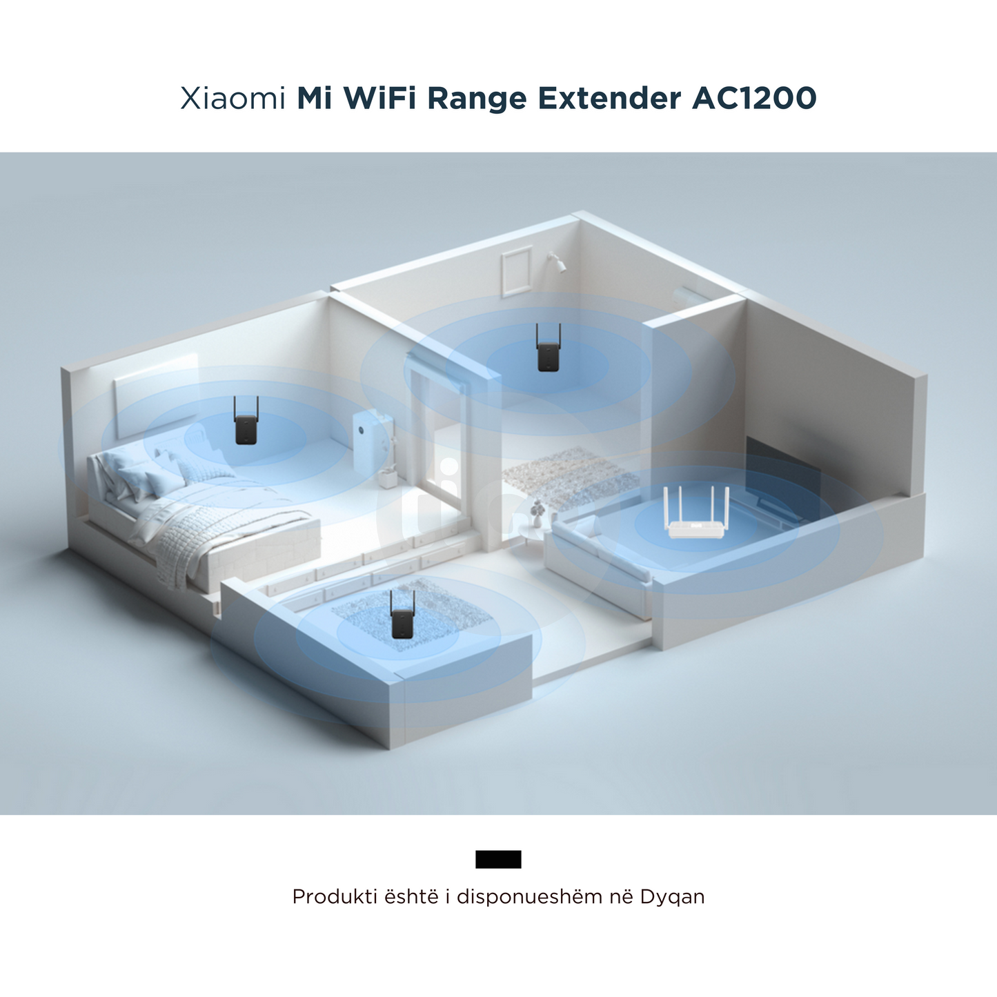 Xiaomi Mi Wifi Range Extender AC1200 - Perforcues Wifi