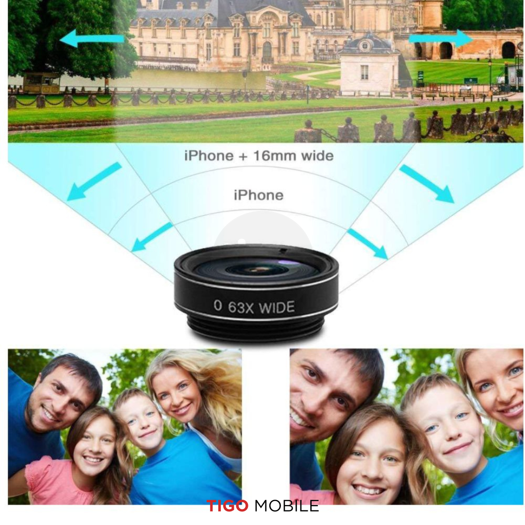 Set Lentash 10 në 1 për Kamera Telefoni – Model XH1001 Camera HD Lens Kit for Phone