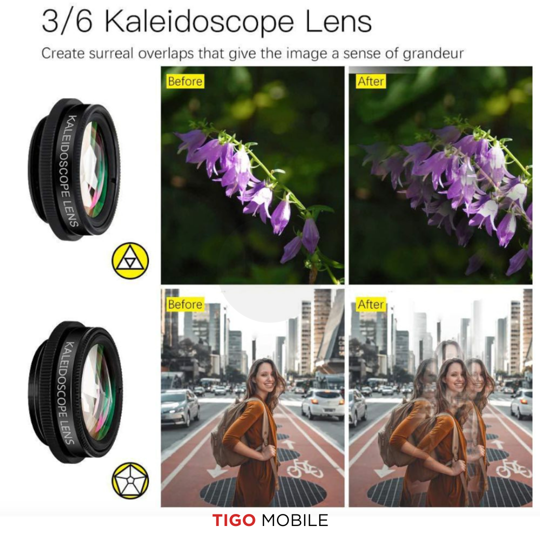 Set Lentash 10 në 1 për Kamera Telefoni – Model XH1001 Camera HD Lens Kit for Phone