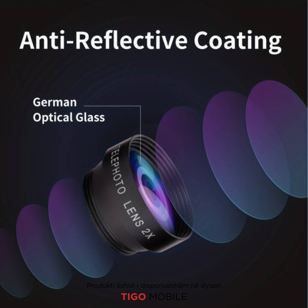 Set Lentash 10 në 1 për Kamera Telefoni – Model XH1001 Camera HD Lens Kit for Phone