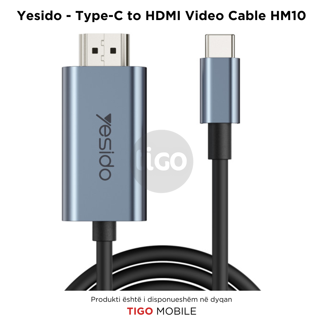 Yesido HDTV Cable - Type-C to HDMI Video Cable HM10