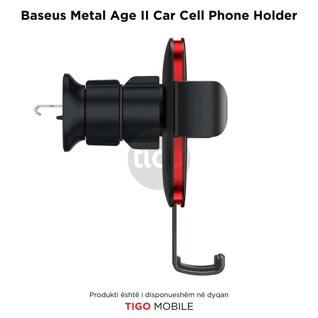 Mbajtëse Magnetike Baseus Metal Age II për Telefon në Makinë - TIGO MOBILE AL