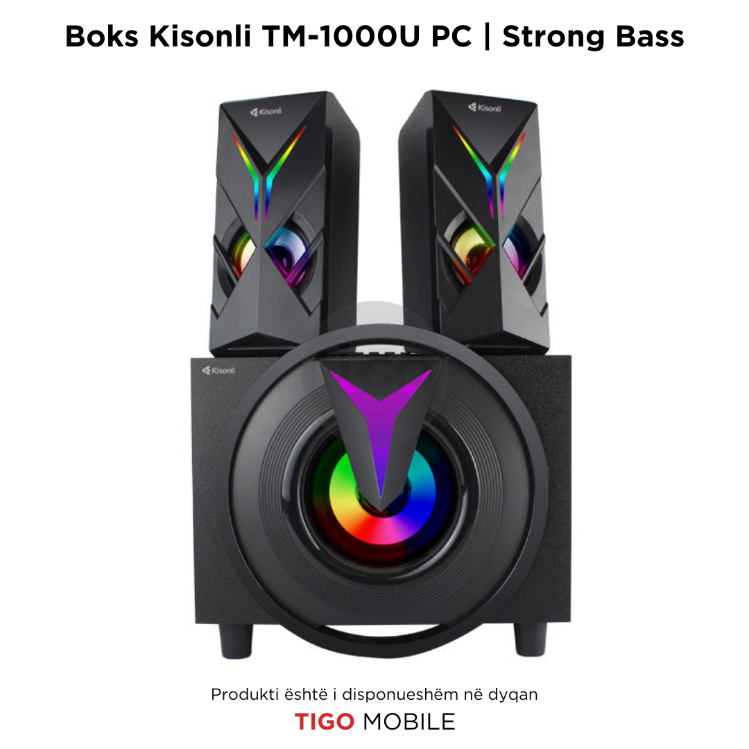 Boks me Bluetooth - Kisonli TM-1000U