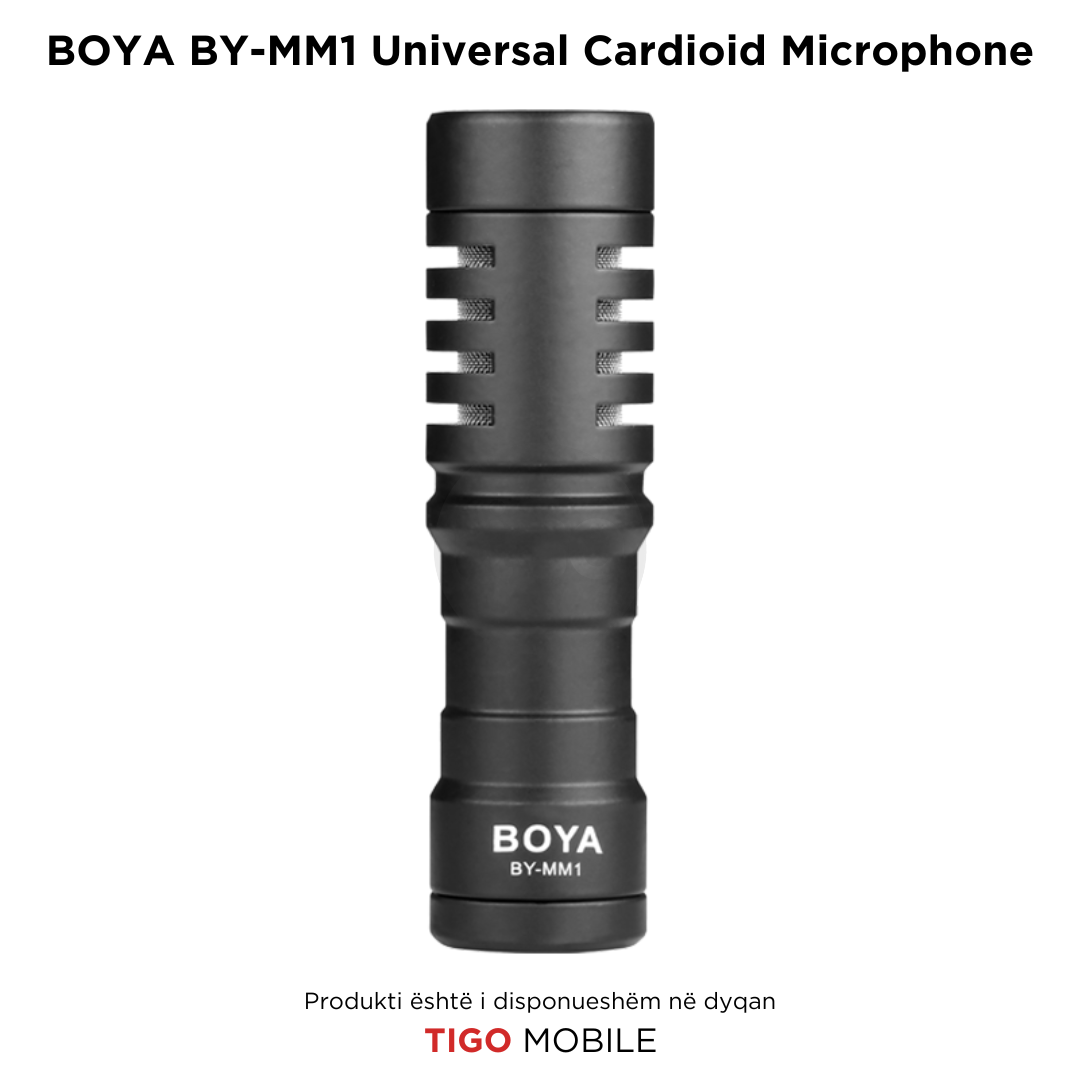 BOYA BY-MM1 – Mikrofon Universal Kardioid