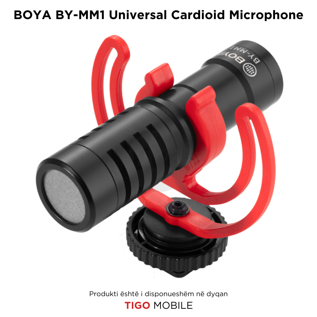 BOYA BY-MM1 – Mikrofon Universal Kardioid