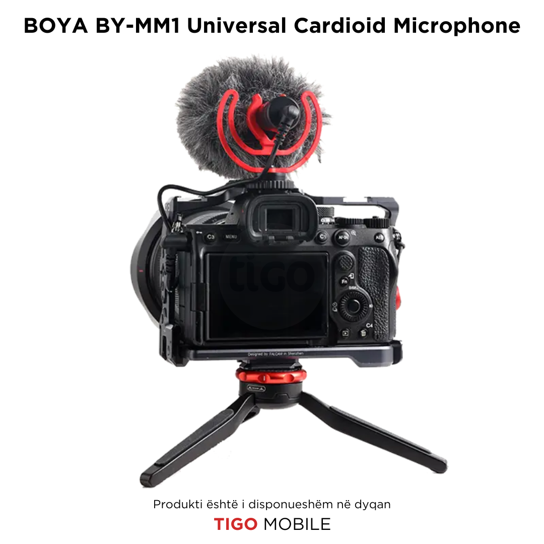 BOYA BY-MM1 – Mikrofon Universal Kardioid
