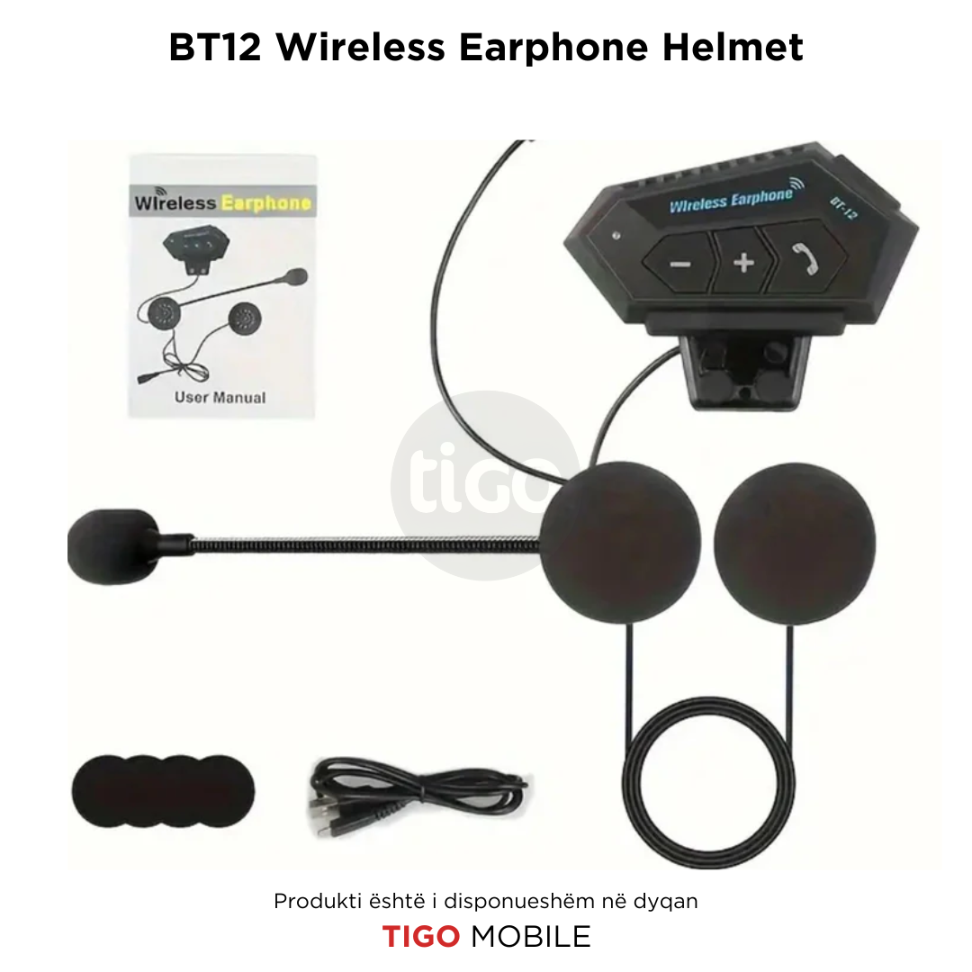 Kufje me bluetooth per motorr bt12 - tigo mobile al