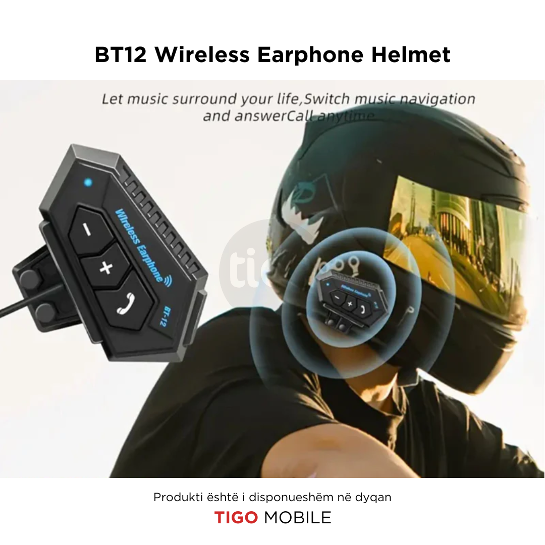 Kufje me bluetooth per motorr bt12 - tigo mobile al