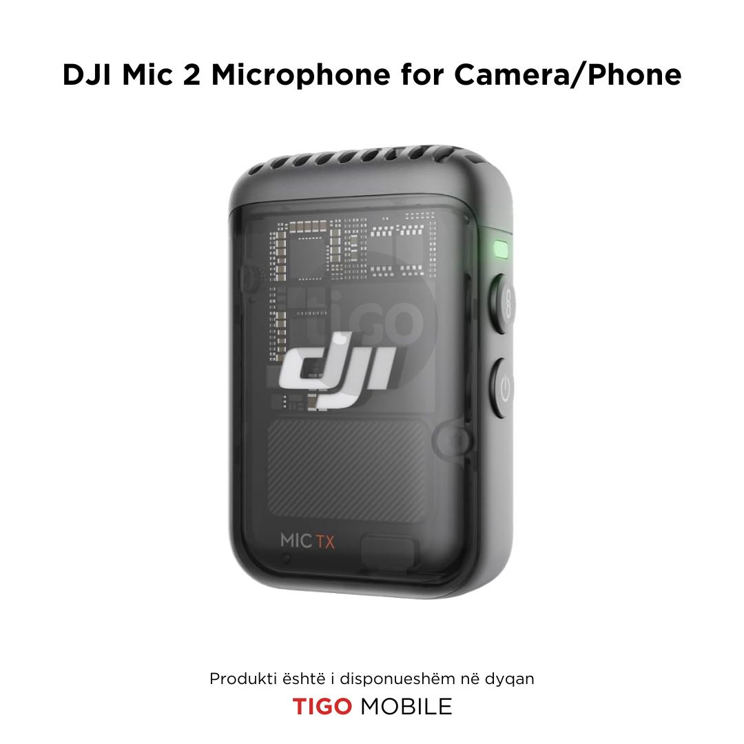 DJI Mic 2 Microphone for Camera/Phone