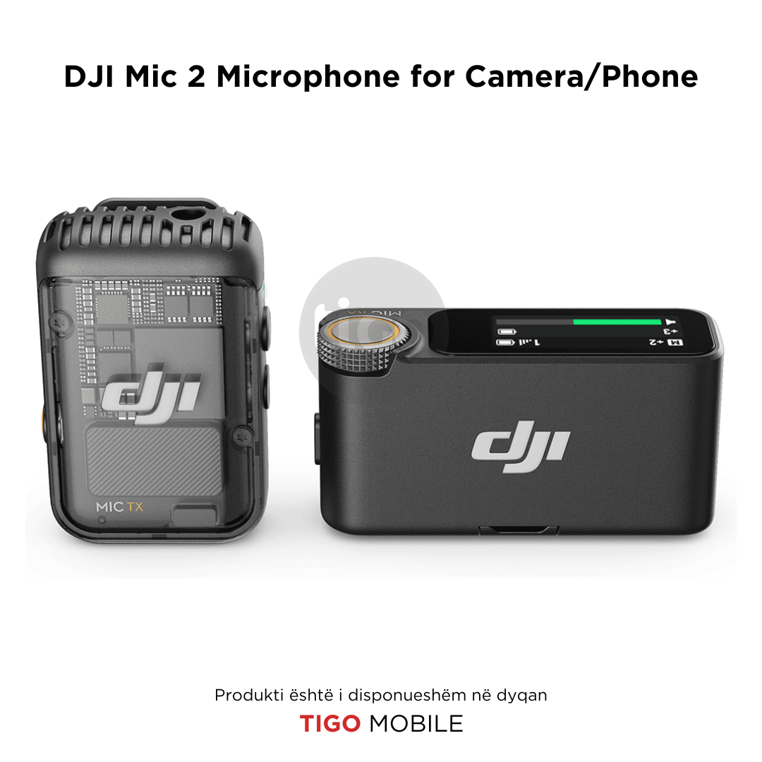 DJI Mic 2 Microphone for Camera/Phone