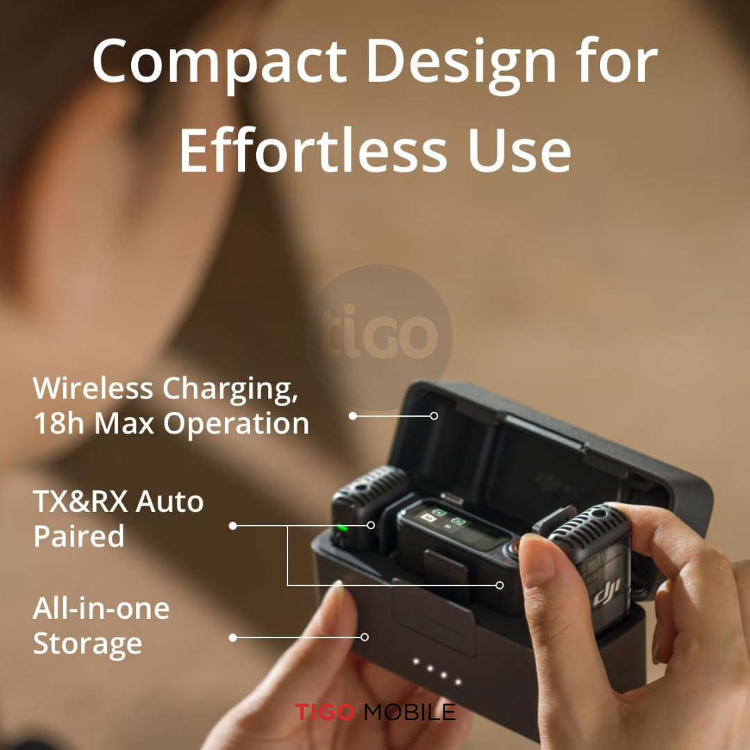 DJI Mic 2 Microphone for Camera/Phone
