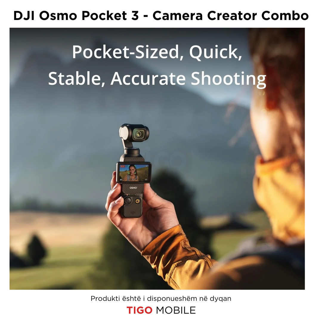 DJI Osmo Pocket 3 Creator Combo.