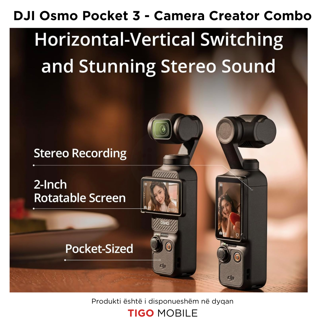 DJI Osmo Pocket 3 Creator Combo.