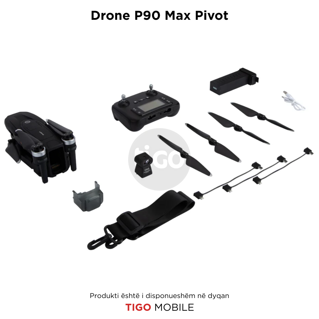 Drone PIHOT P90 Max | Smart GPS | 4K Drone 3-Axis Gimbal | 6KM Flight